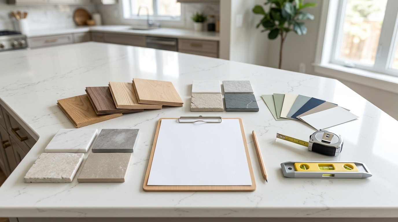 Contractor Near Me home improvement material samples